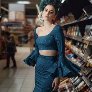 Look Flamenca PECA 24003 — Colección “COLOREARTE”